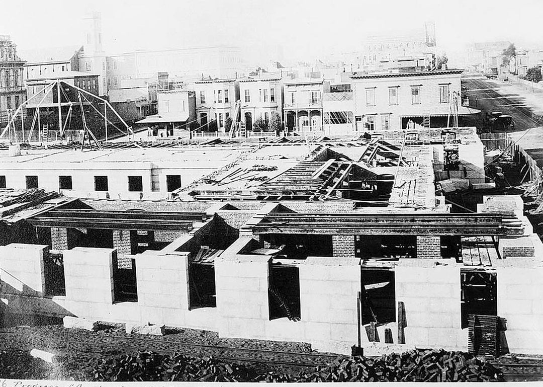 Historic Photo : U. S. Branch Mint, Mission & Fifth Streets, San Francisco, San Francisco County, CA 2 Photograph
