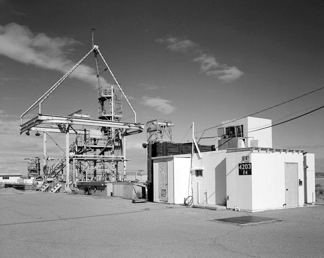 Historic Photo : Jet Propulsion Laboratory Edwards Facility, Test Stand A, Edwards Air Force Base, Boron, Kern County, CA 1 Photograph