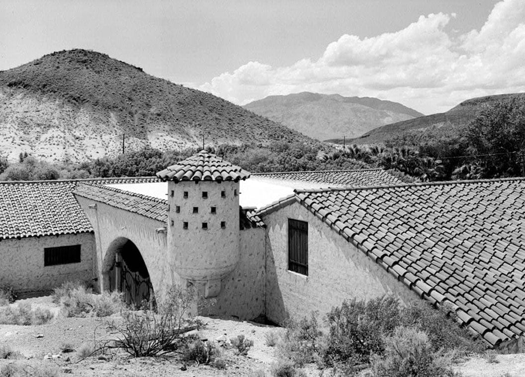 Historic Photo : Death Valley Ranch, Barn (Stables), Death Valley Junction, Inyo County, CA 2 Photograph
