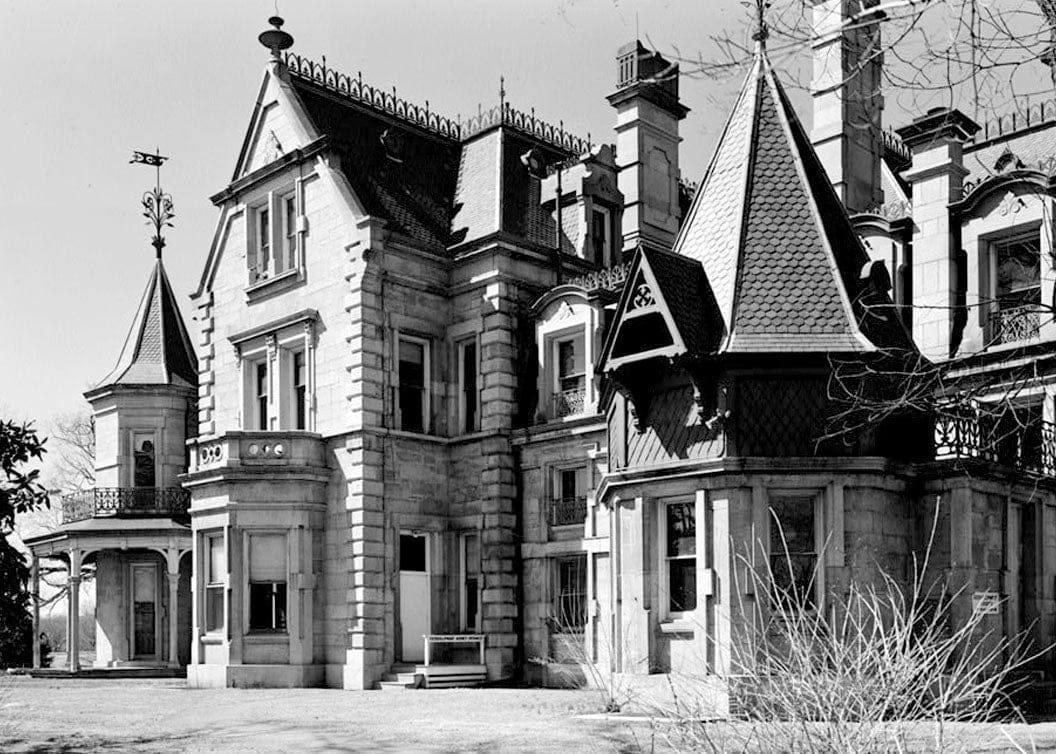 Historic Photo : Lockwood-Mathews House, Veterans' Memorial Park, Southeast, Norwalk, Fairfield County, CT 1 Photograph
