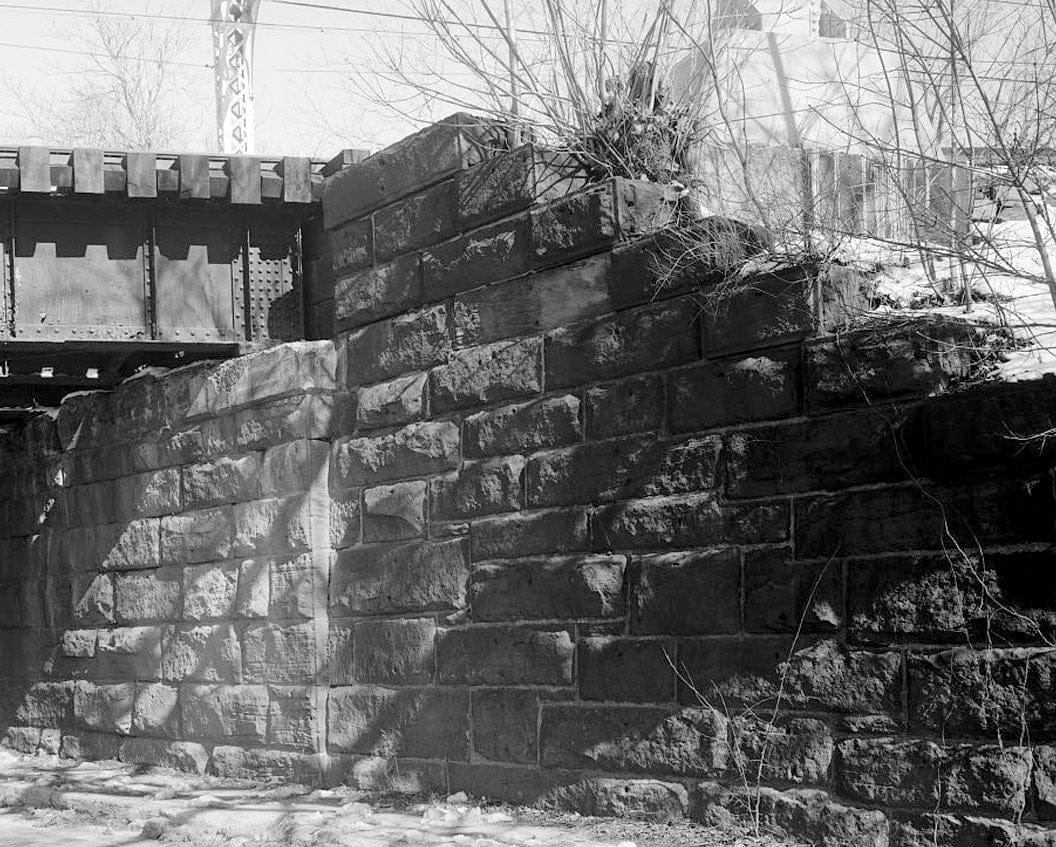 Historic Photo : Bridge No. 110, Spanning Wepawaug River & Prospect Street at Metro-North Railroad, Milford, New Haven County, CT 2 Photograph
