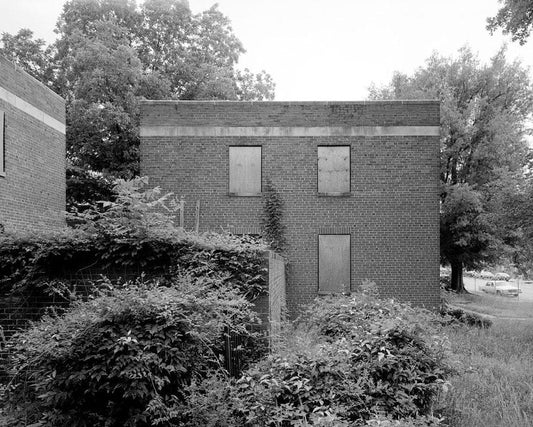 Historic Photo : Techwood Homes, Building No. 10, 403-411 Techwood Drive, Atlanta, Fulton County, GA 4 Photograph