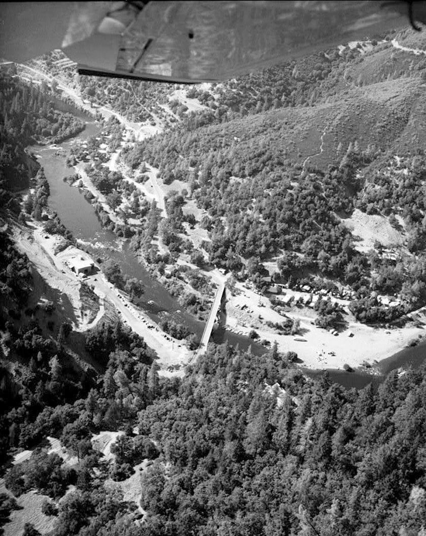 Historic Photo : Chili Bar Bridge, Spanning South Fork of American River at State Highway 193, Placerville, El Dorado County, CA 5 Photograph
