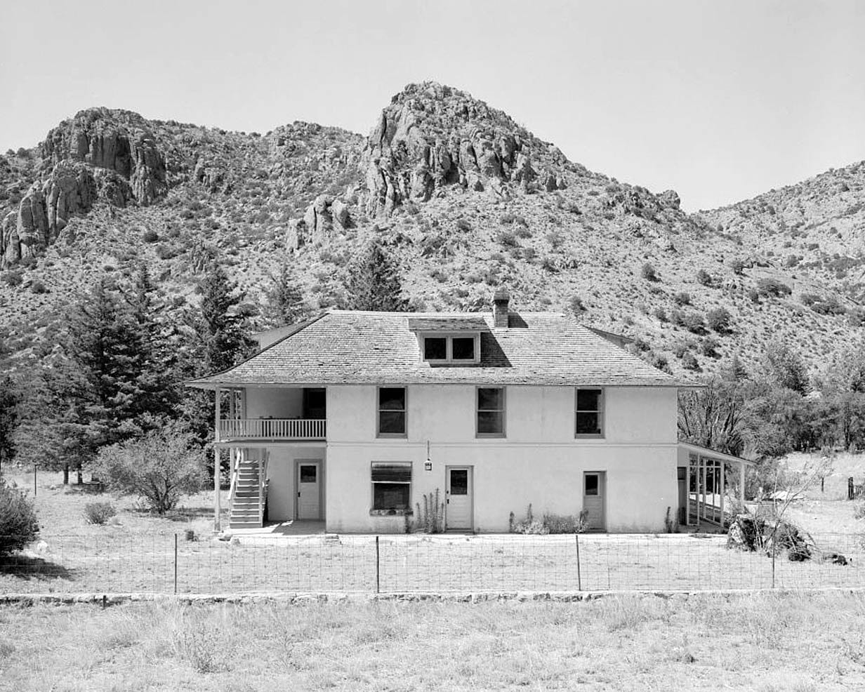 Historic Photo : Faraway Ranch, Erickson-Riggs Ranch House, State Highway 181, Willcox, Cochise County, AZ 2 Photograph