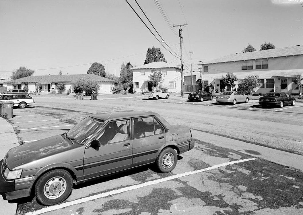 Historic Photo : Rosie the Riveter National Historical Park, Atchison Village, Collins Street, Richmond, Contra Costa County, CA 1 Photograph