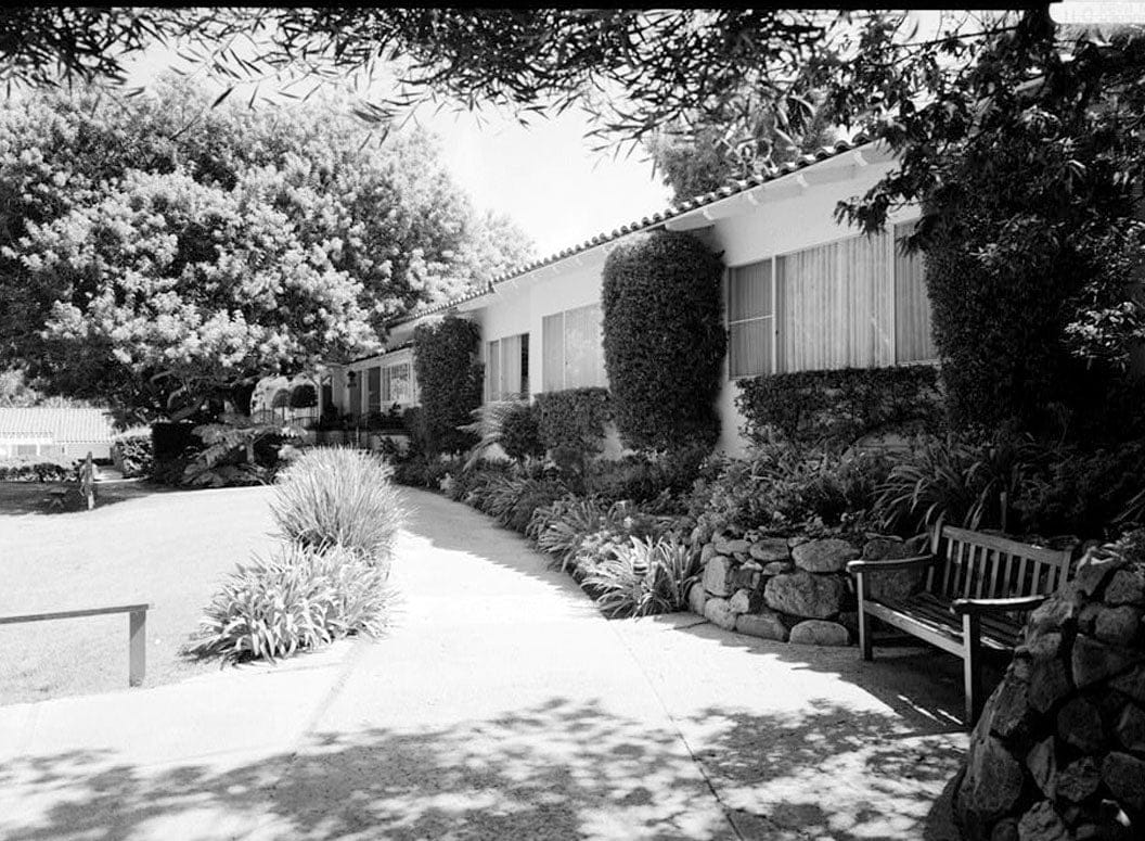 Historic Photo : La Morada, 5951 Lineade Cielo, Rancho Santa Fe, San Diego County, CA 3 Photograph