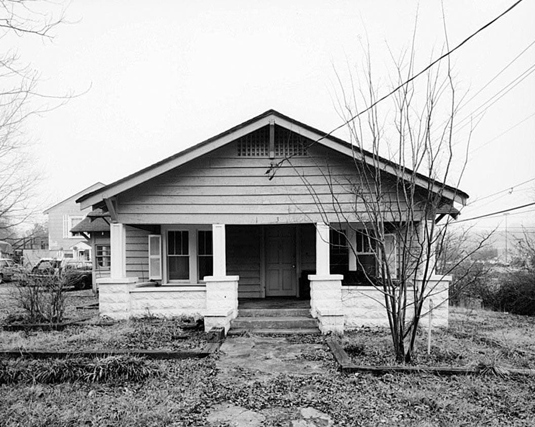 Historic Photo : Eison House, Haynes Bridge Road at State Route 120, Alpharetta, Fulton County, GA 2 Photograph