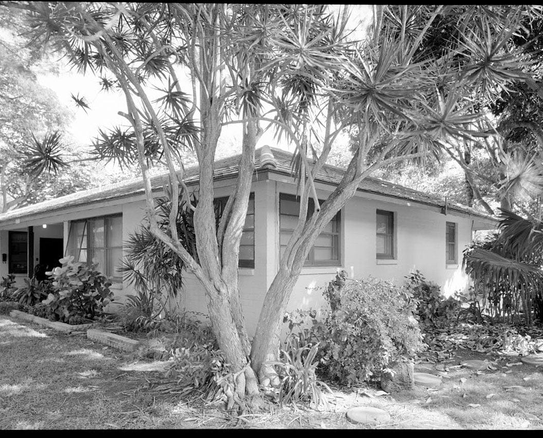 Historic Photo : Hickam Field, Officers' Housing Type O, 202B Beard Avenue , Honolulu, Honolulu County, HI 1 Photograph