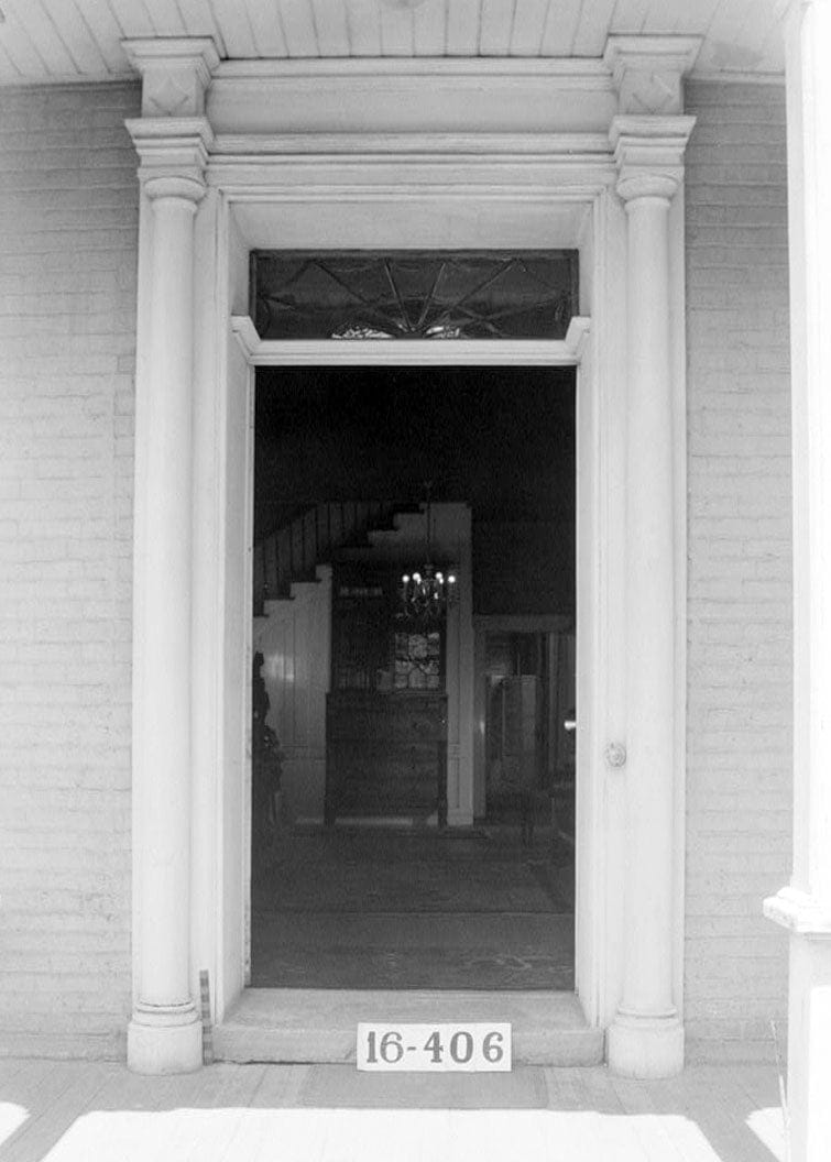 Historic Photo : Pope-Spragins House, 407 Echols Avenue, Huntsville, Madison County, AL 3 Photograph