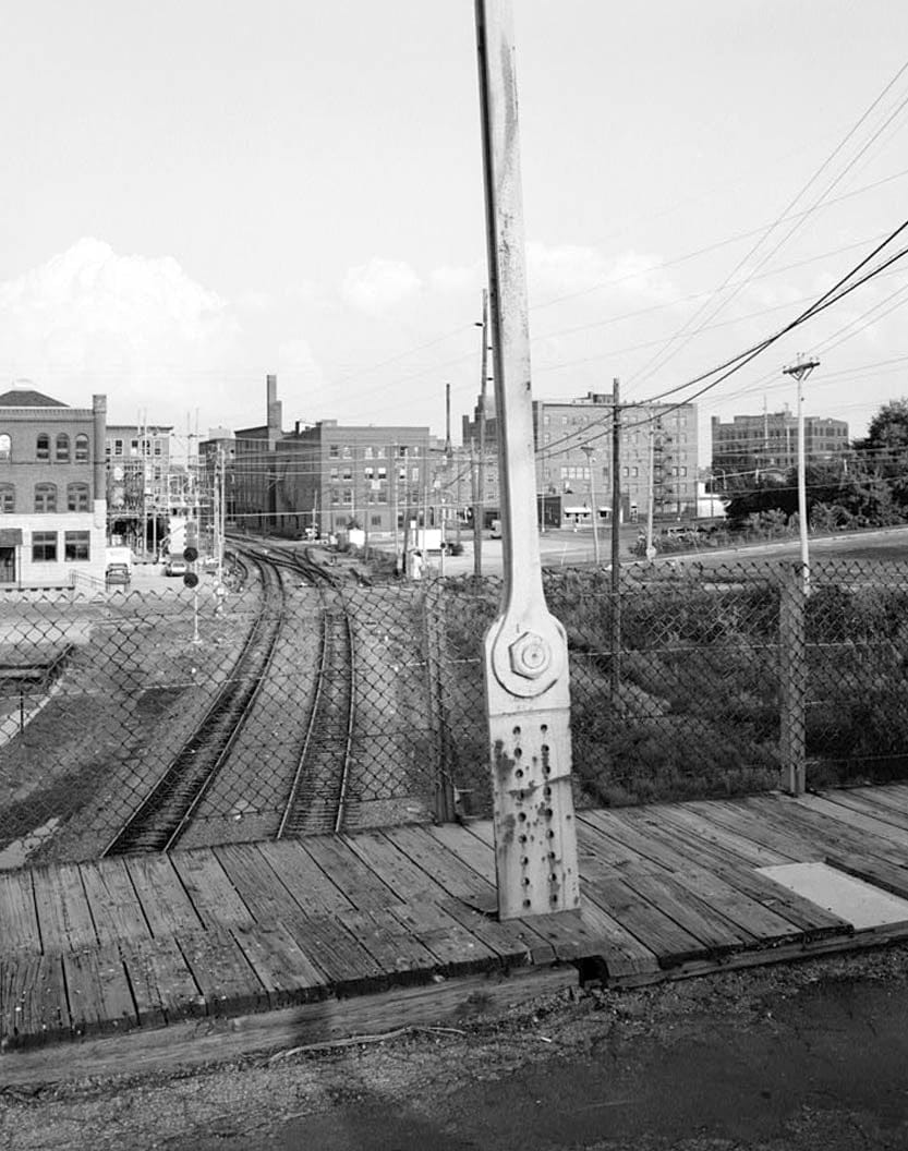 Historic Photo : Sixth Street Viaduct, Spanning Burlington Northern Railroad & Valley Street, Burlington, Des Moines County, IA 18 Photograph