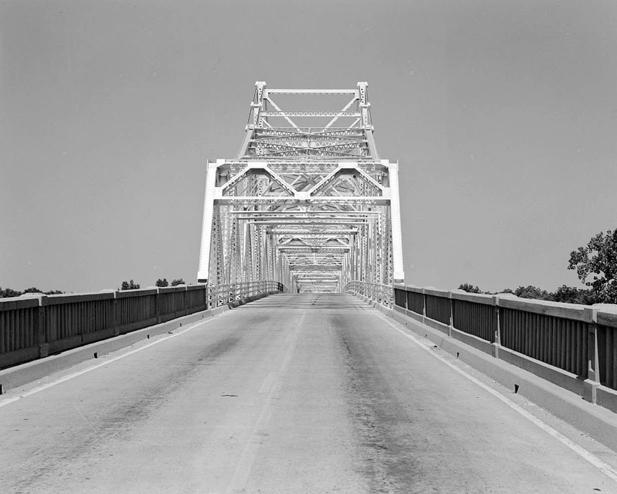 Historic Photo : Clarendon Bridge, Spanning White River at U.S. Highway 79, Clarendon, Monroe County, AR 1 Photograph