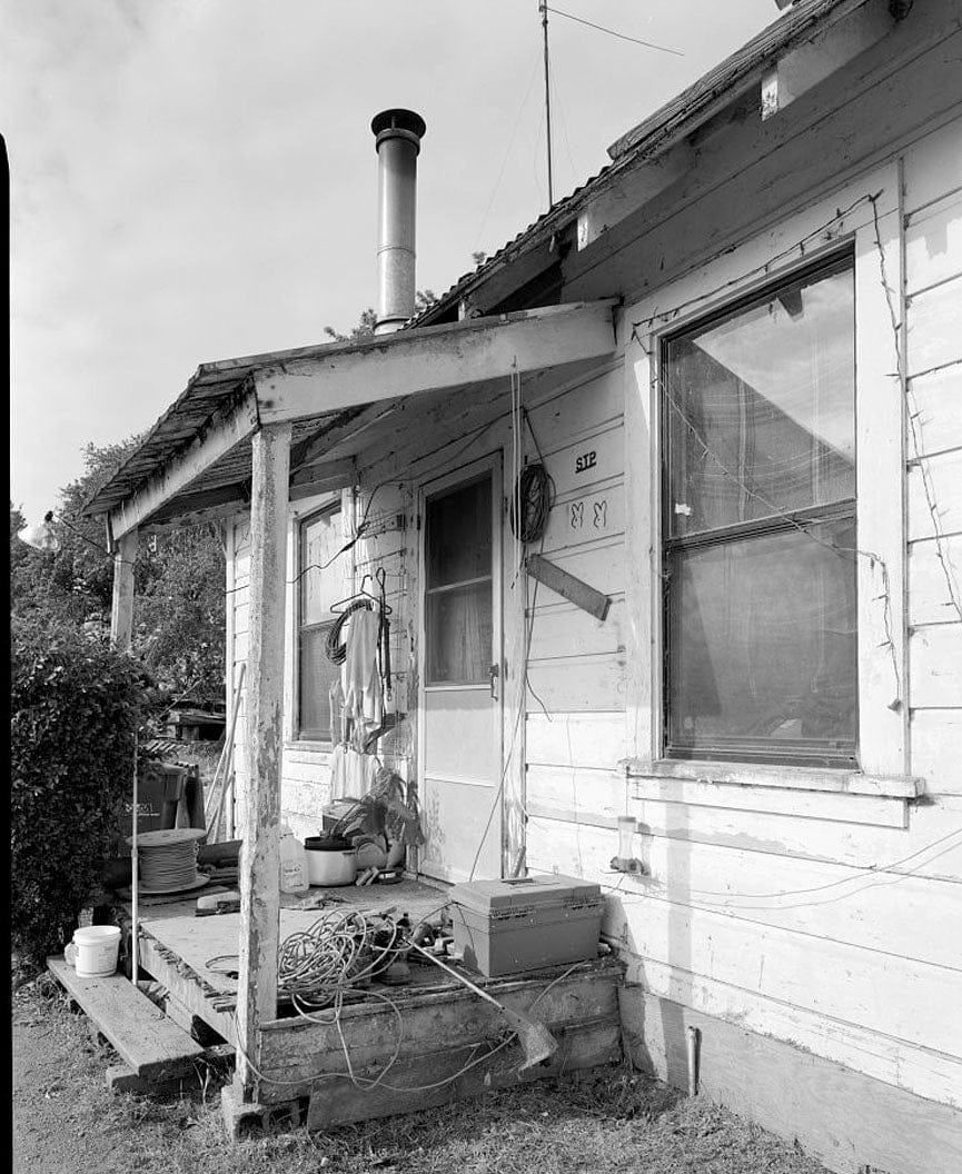 Historic Photo : Nunes Dairy, Worker's Residence No. 2, 9854 Bruceville Road, Elk Grove, Sacramento County, CA 4 Photograph