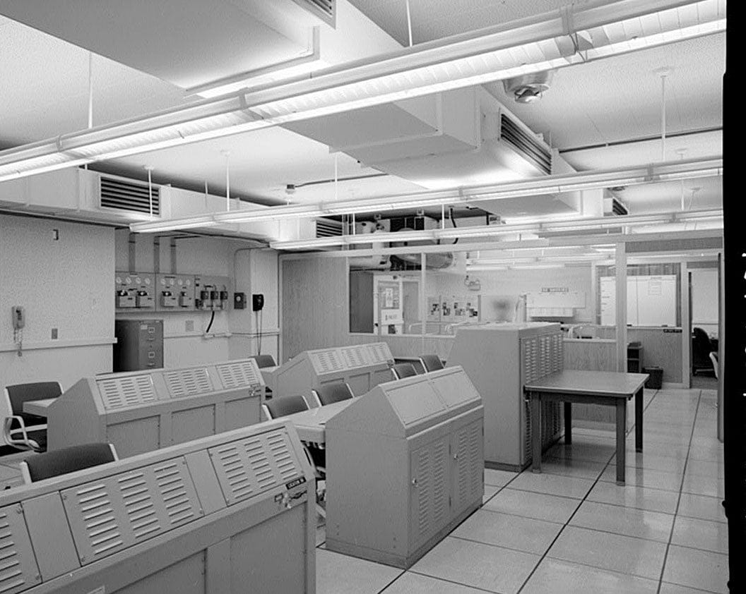 Historic Photo : Vandenberg Air Force Base, Space Launch Complex 3, Launch Operations Building, Napa & Alden Roads, Lompoc, Santa Barbara County, CA 1 Photograph