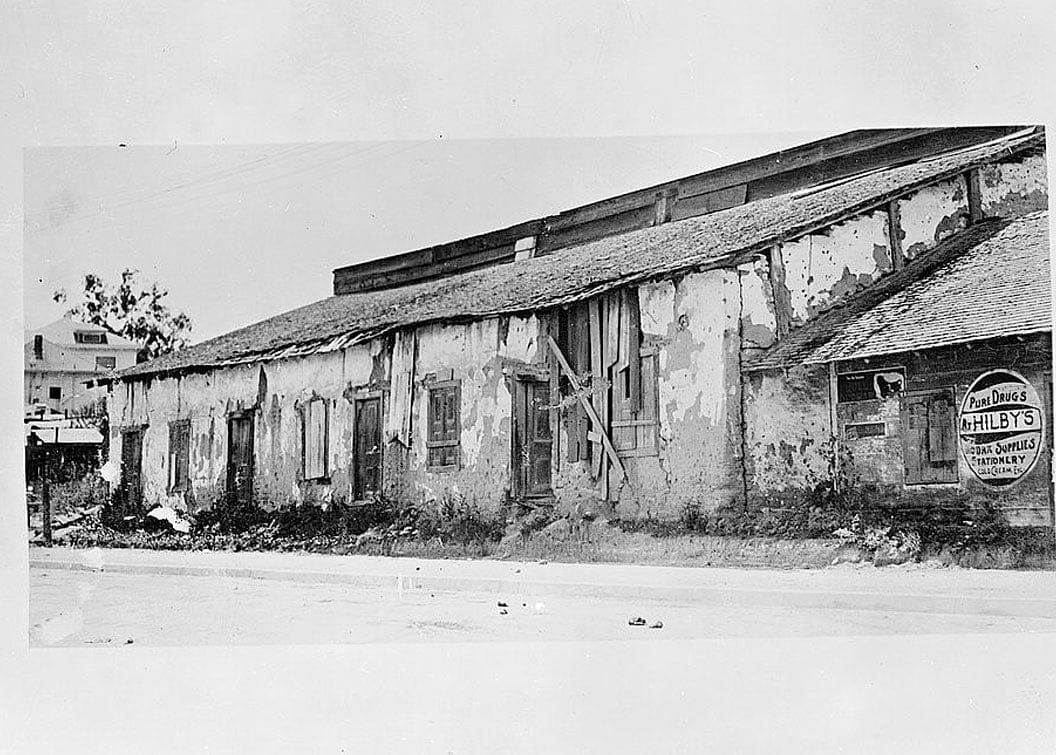 Historic Photo : First Theatre in California, Southwest corner of Pacific & Scott Streets, Monterey, Monterey County, CA 2 Photograph
