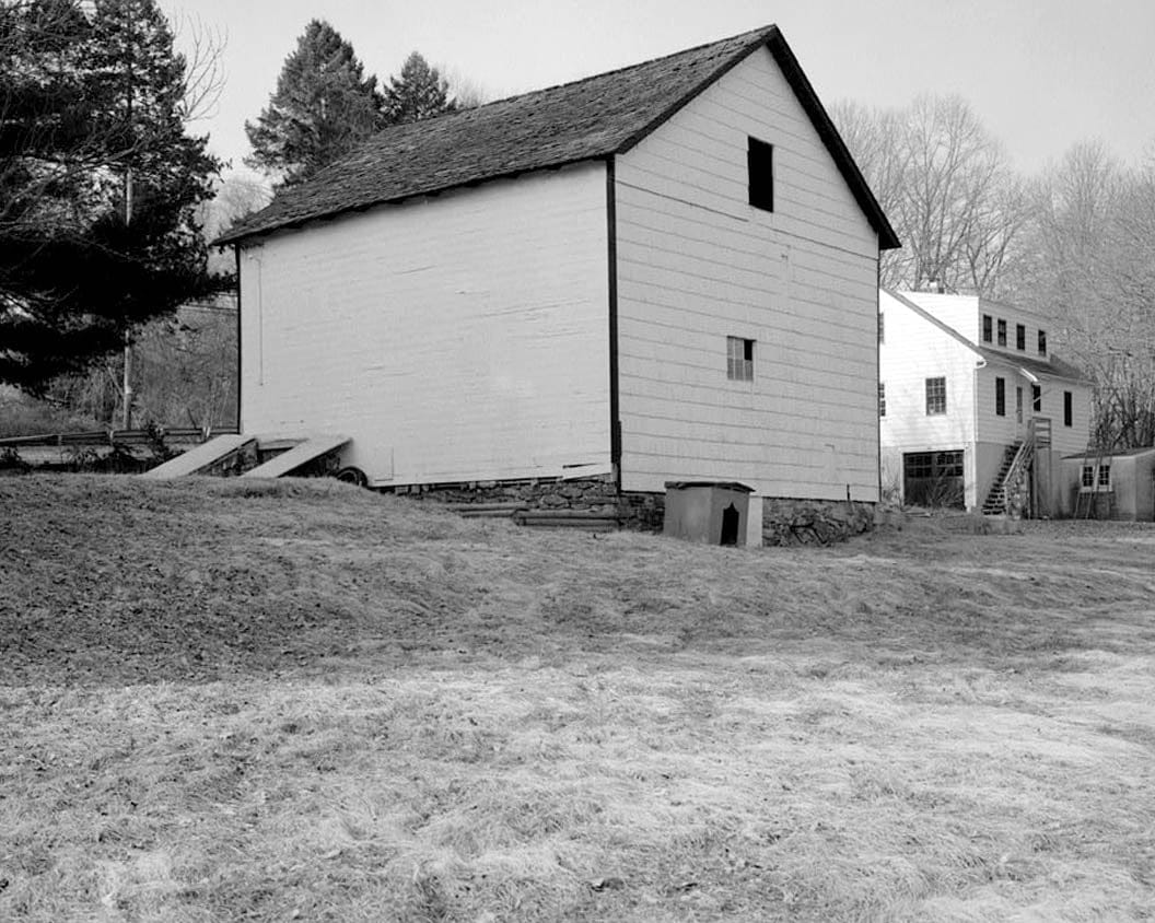 Historic Photo : Barker House, Carriage House, 6001 Lancaster Pike (State Road 48), Wilmington, New Castle County, DE 3 Photograph