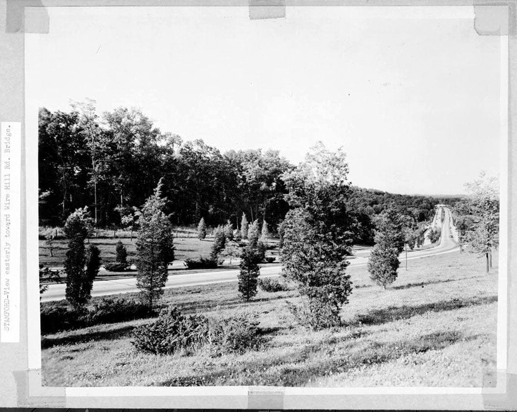 Historic Photo : Merritt Parkway, Beginning in Greenwich & running 38 miles to Stratford, Greenwich, Fairfield County, CT 10 Photograph