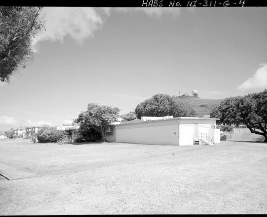 U.S. Marine Corps Base Hawaii, Kaneohe Bay, C.P.O. Club & Married Enlisted Men's Quarters, O'Neal Street between Moffat & Lawrence Roads, Kaneohe, Honolulu County, HI 5