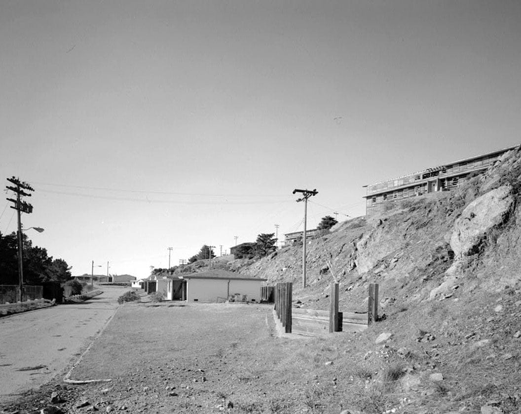 Historic Photo : Mill Valley Air Force Station, Military Family Housing, East Ridgecrest Boulevard, Mount Tamalpais, Mill Valley, Marin County, CA 2 Photograph