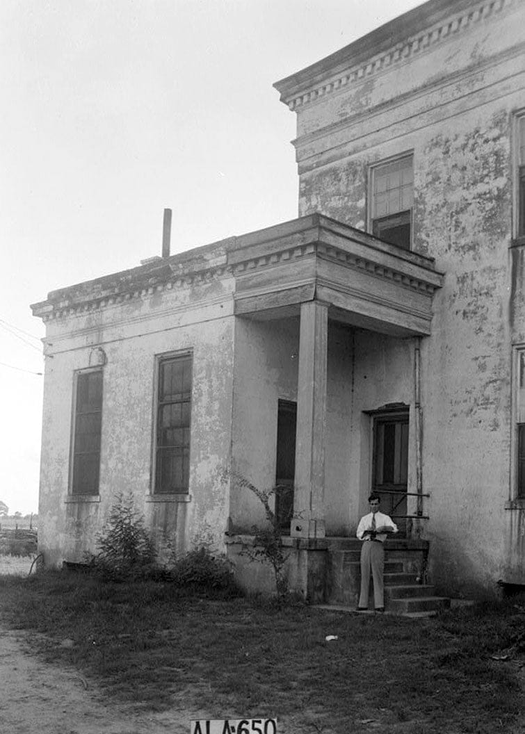 Historic Photo : Stone-Young-Baggett House, County Road 54 (Old Selma Road), Montgomery, Montgomery County, AL 7 Photograph