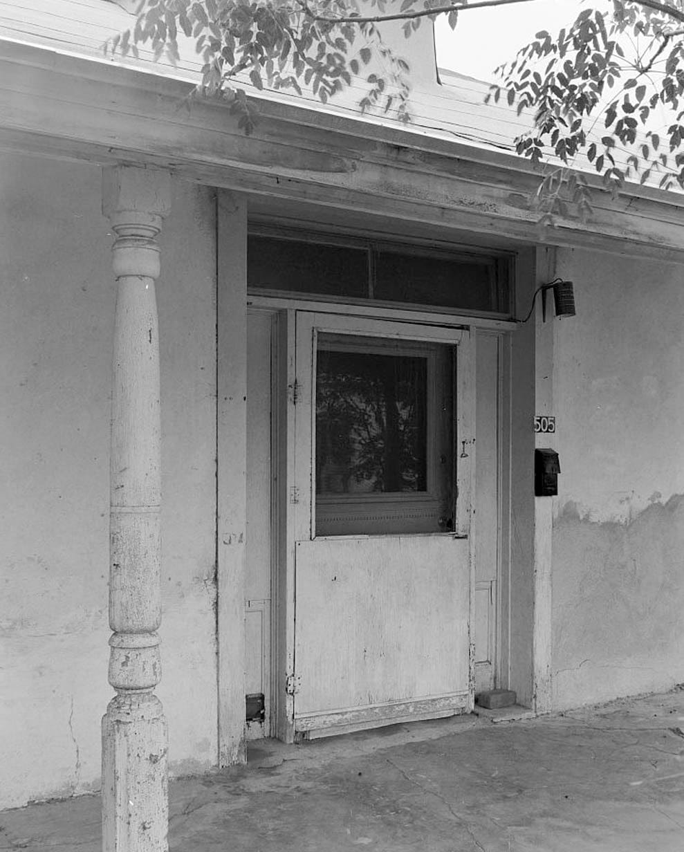 Historic Photo : Ramon Bustamante House, 505 South Meyer Avenue, Tucson, Pima County, AZ 1 Photograph
