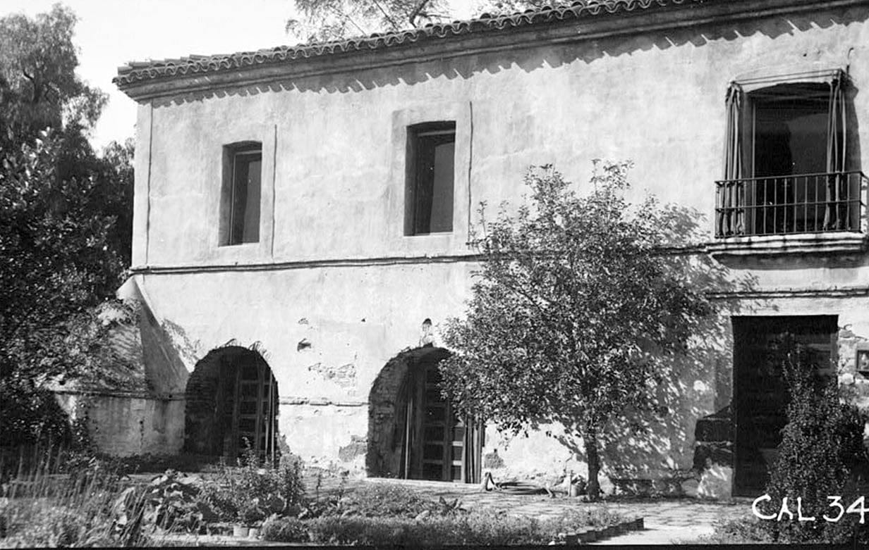 Historic Photo : El Molino Viejo, 1120 Old Mill Road, Pasadena, Los Angeles County, CA 3 Photograph