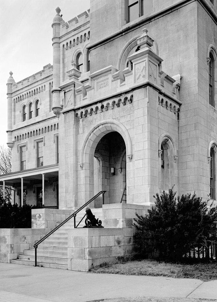 Historic Photo : U.S. Soldiers Home, Scott Building, Rock Creek Church Road & Upshur Street Northwest, Washington, District of Columbia, DC 9 Photograph