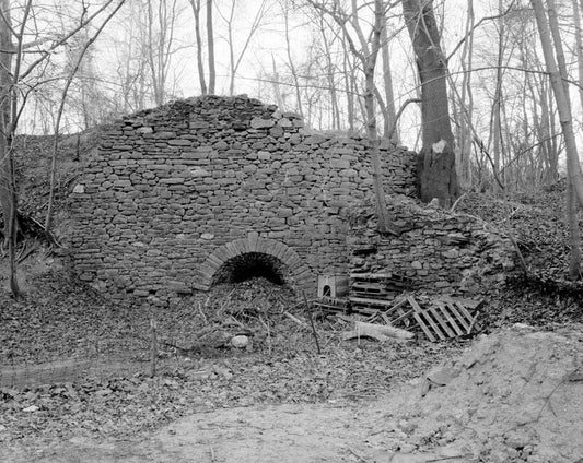 Historic Photo : Eastburn-Jeanes Limekilns, On Papermill Road & on Pike Creek Road, Newark, New Castle County, DE 1 Photograph
