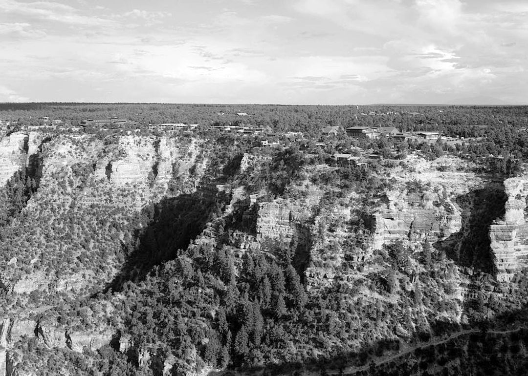 Historic Photo : West Rim Drive, Between Grand Canyon Village & Hermit Rest, Grand Canyon, Coconino County, AZ 1 Photograph