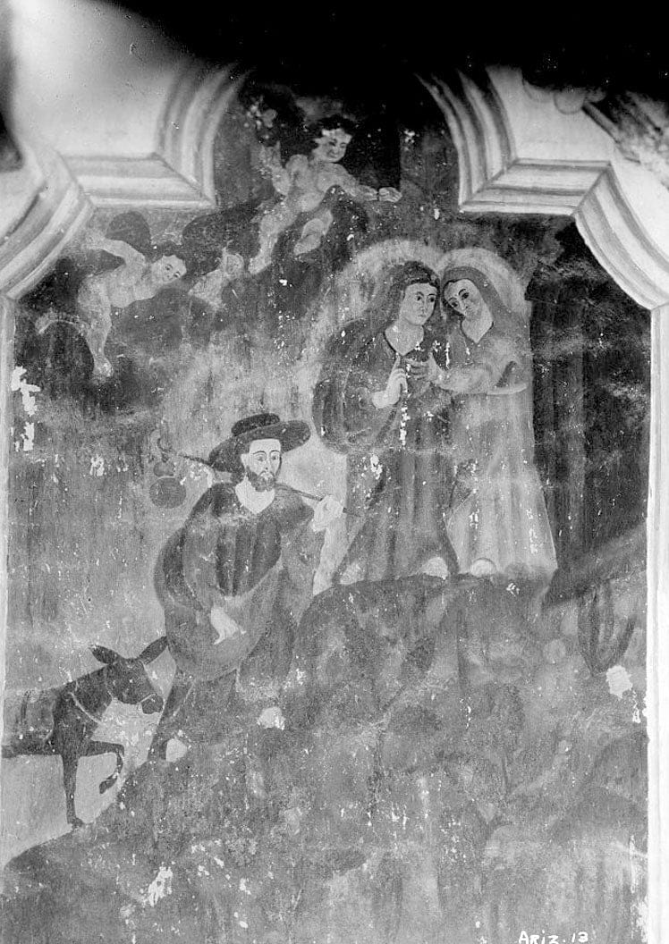 Historic Photo : San Xavier del Bac Mission, Mission Road, Tucson, Pima County, AZ 36 Photograph