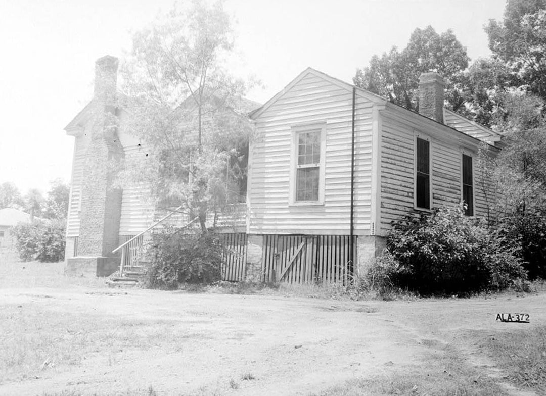 Historic Photo : Edmund Winston Pettus House, State Road 17, Carrollton, Pickens County, AL 2 Photograph