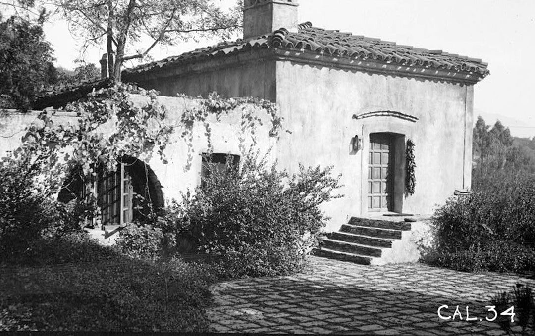 Historic Photo : El Molino Viejo, 1120 Old Mill Road, Pasadena, Los Angeles County, CA 1 Photograph