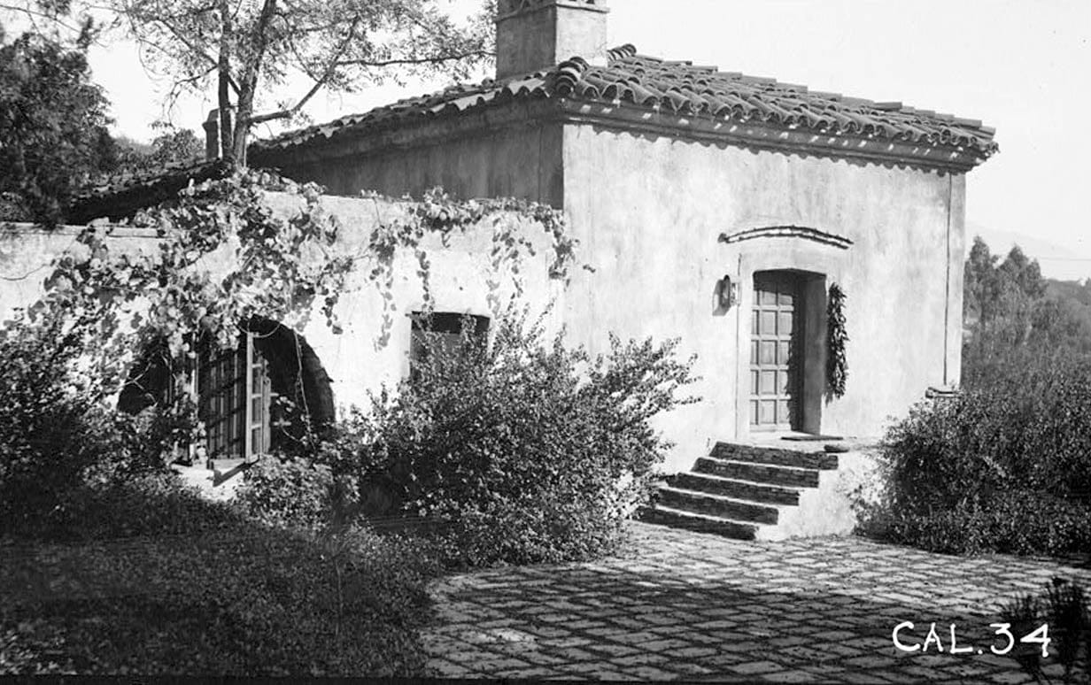 Historic Photo : El Molino Viejo, 1120 Old Mill Road, Pasadena, Los Angeles County, CA 1 Photograph