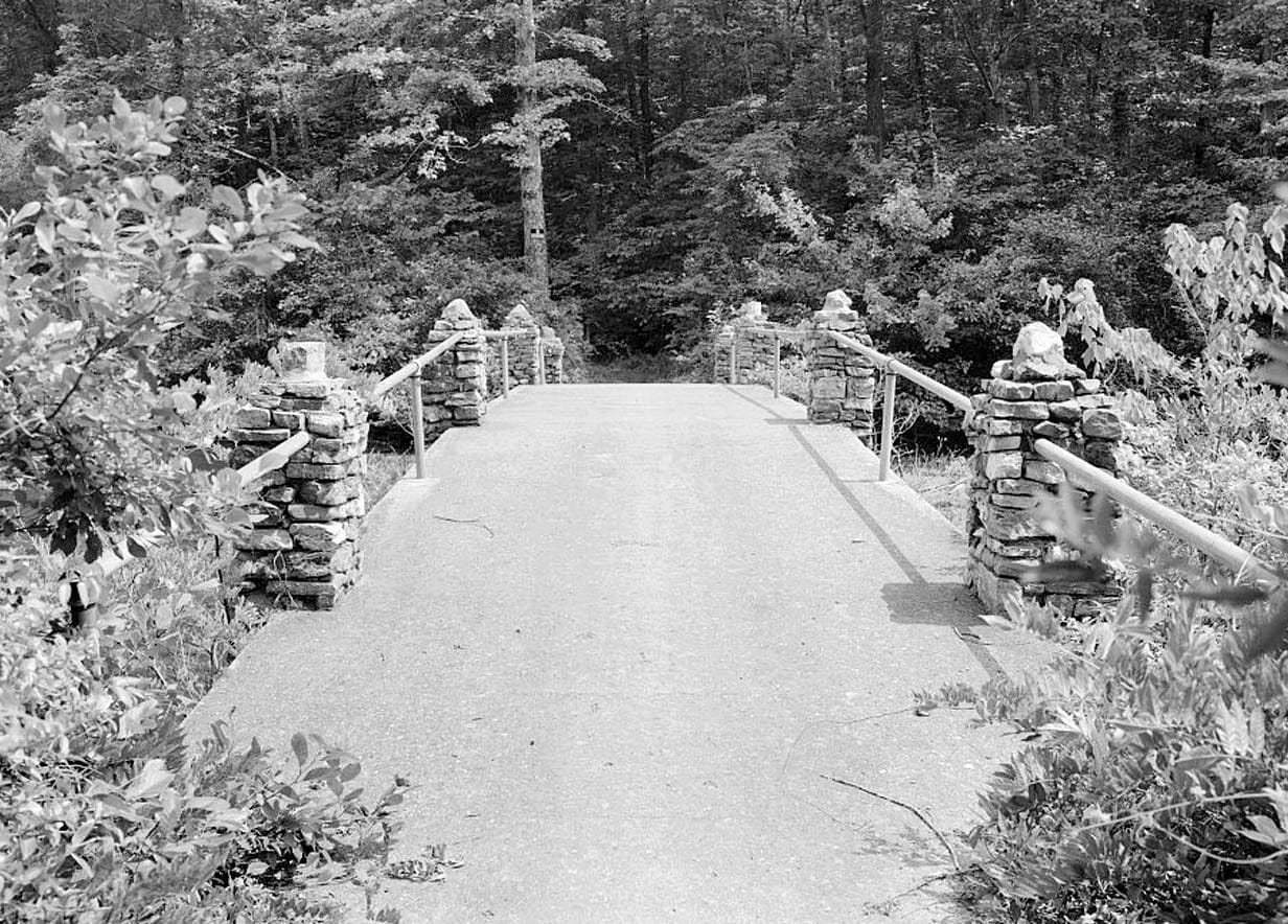 Historic Photo : Ricks Estate, Stone Bridge, Ricks Pond, Ricks Road, Hot Springs, Garland County, AR 1 Photograph