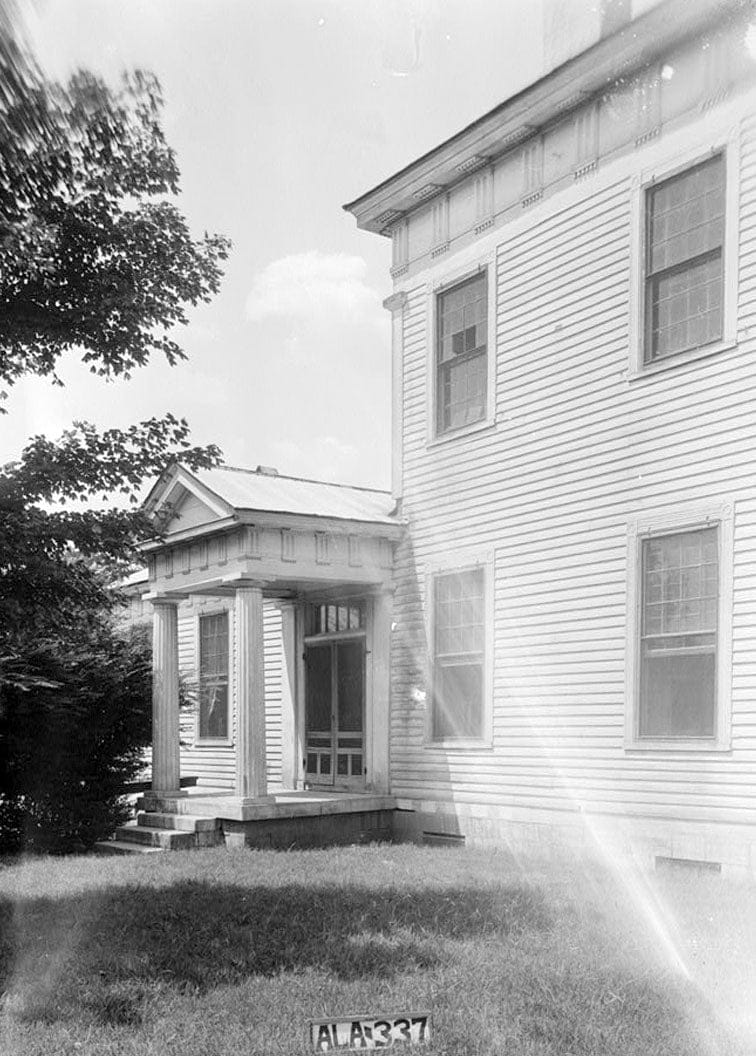 Historic Photo : Cunningham Plantation, Old Memphis Road (Gaines Trace Road), Cherokee, Colbert County, AL 8 Photograph