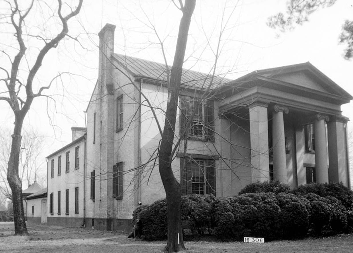 Historic Photo : Beaty-Mason House, 211 South Beaty Street, Athens, Limestone County, AL 1 Photograph