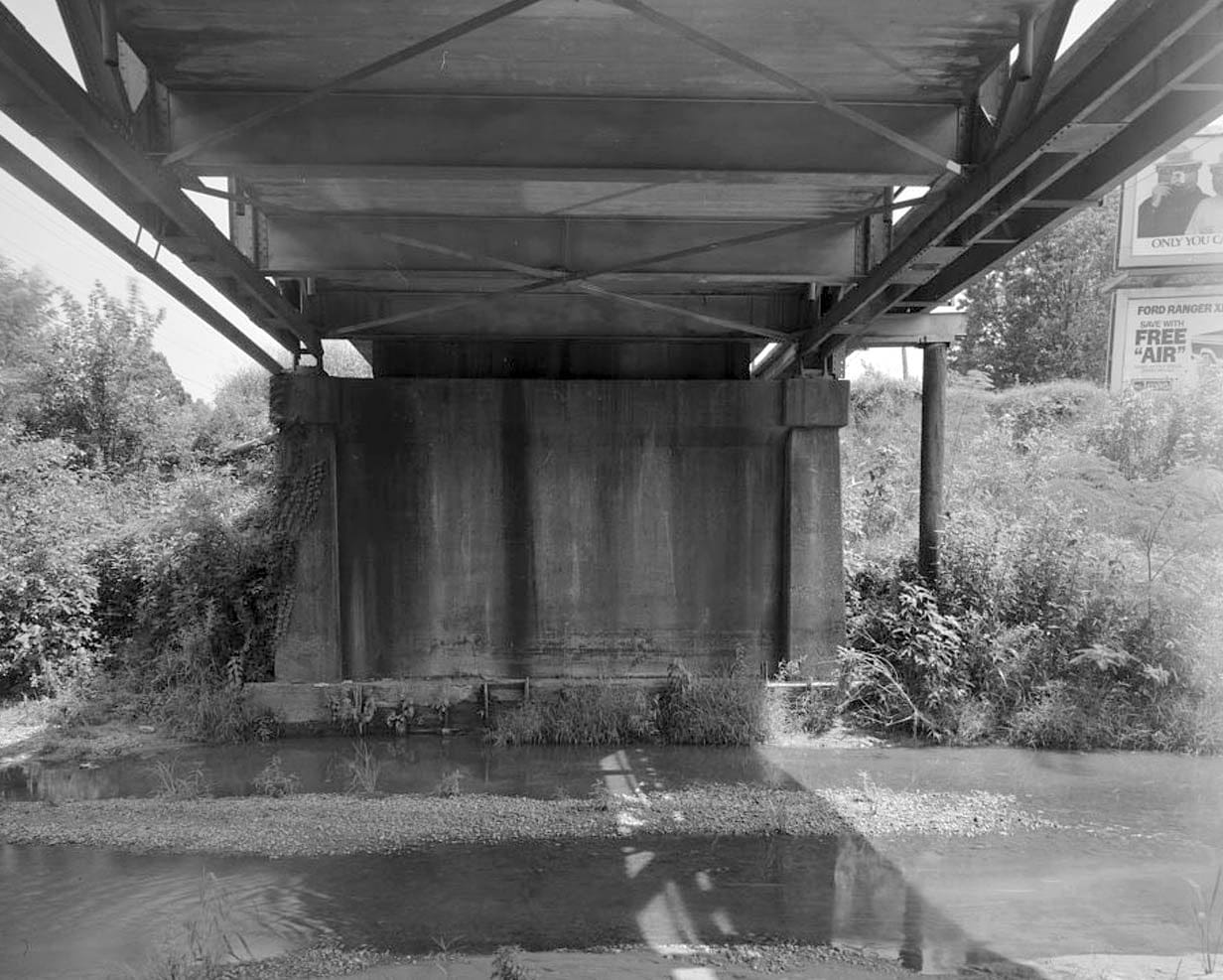 Historic Photo : Eight Mile Creek Bridge, Spanning Eight Mile Creek at U.S. Highway 49, Paragould, Greene County, AR 3 Photograph