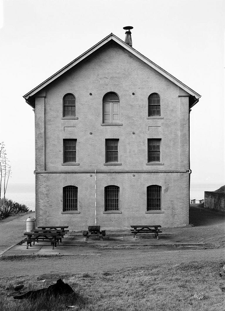 Historic Photo : Camp Reynolds, Quartermaster Storehouse, Angel Island State Park, Angel Island, Marin County, CA 2 Photograph