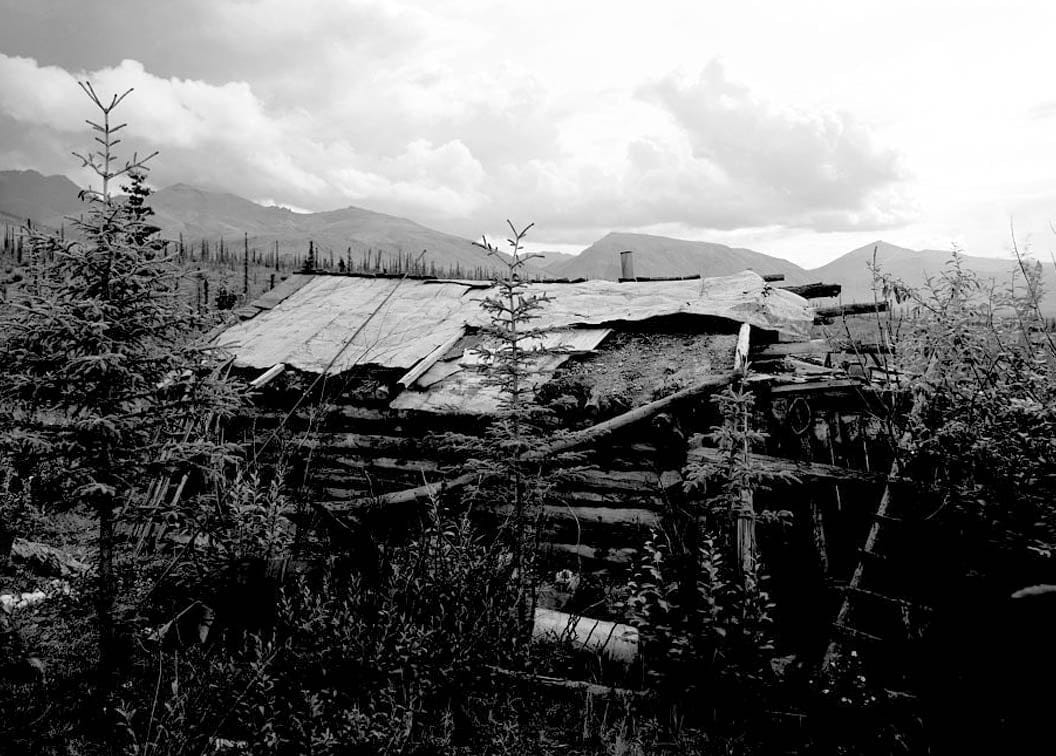 Historic Photo : A. D. Wilcox Drift Mine, Residential Cabin, Linda Creek near Dalton Highway, Bettles, Yukon-Koyukuk Census Area, AK 1 Photograph