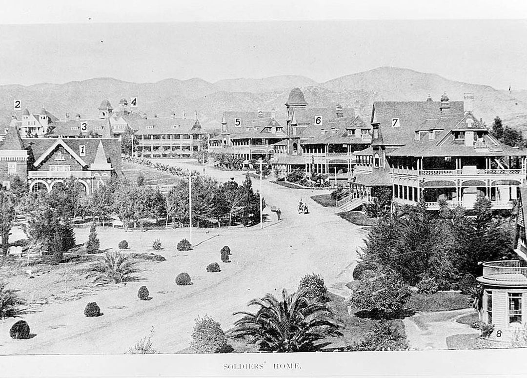 National Home for Disabled Volunteer Soldiers, Pacific Branch, Domiciliary No. 6, Wilshire & Sawtelle Boulevards, Los Angeles, Los Angeles County, CA 1