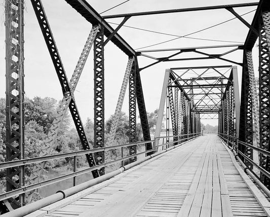 Historic Photo : Judsonia Bridge, Spanning LIttle White River at County Road 66, Judsonia, White County, AR 6 Photograph