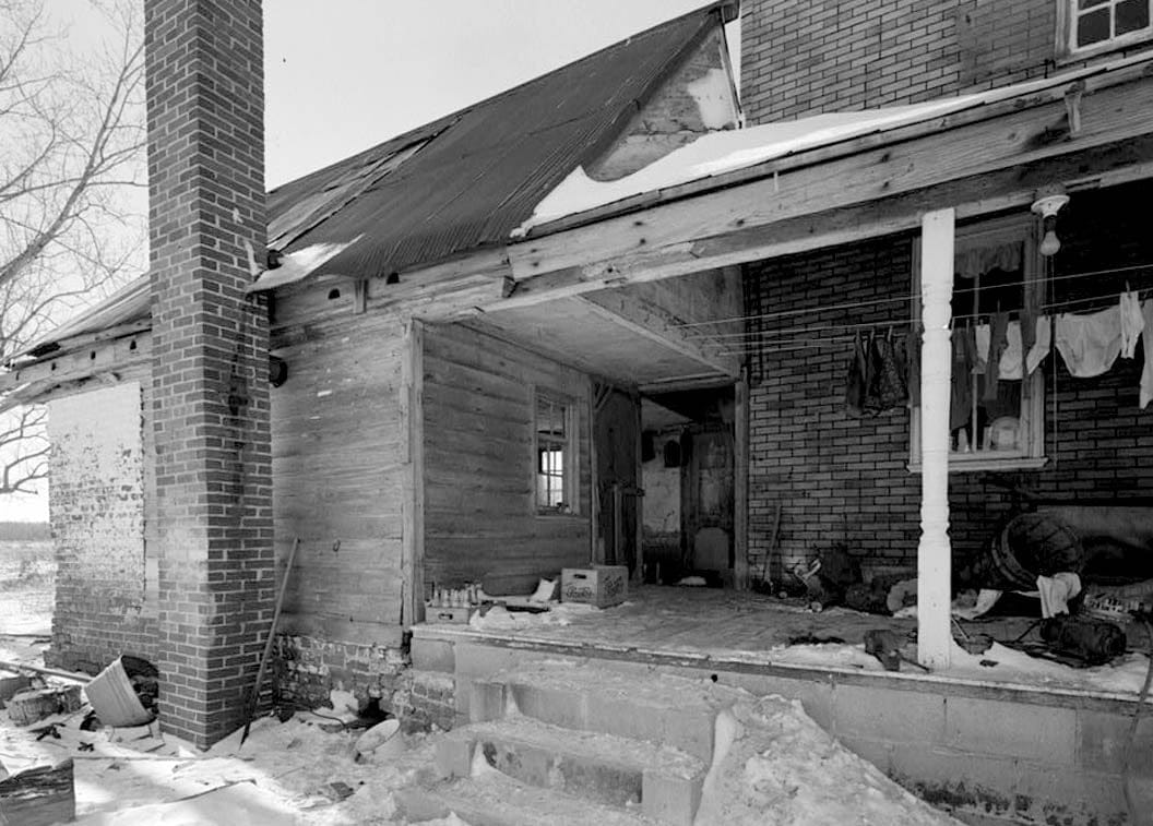Historic Photo : Baynard House, Lewis Road (moved to MD-Chesapeake City Vicinity), Harrington, Kent County, DE 3 Photograph