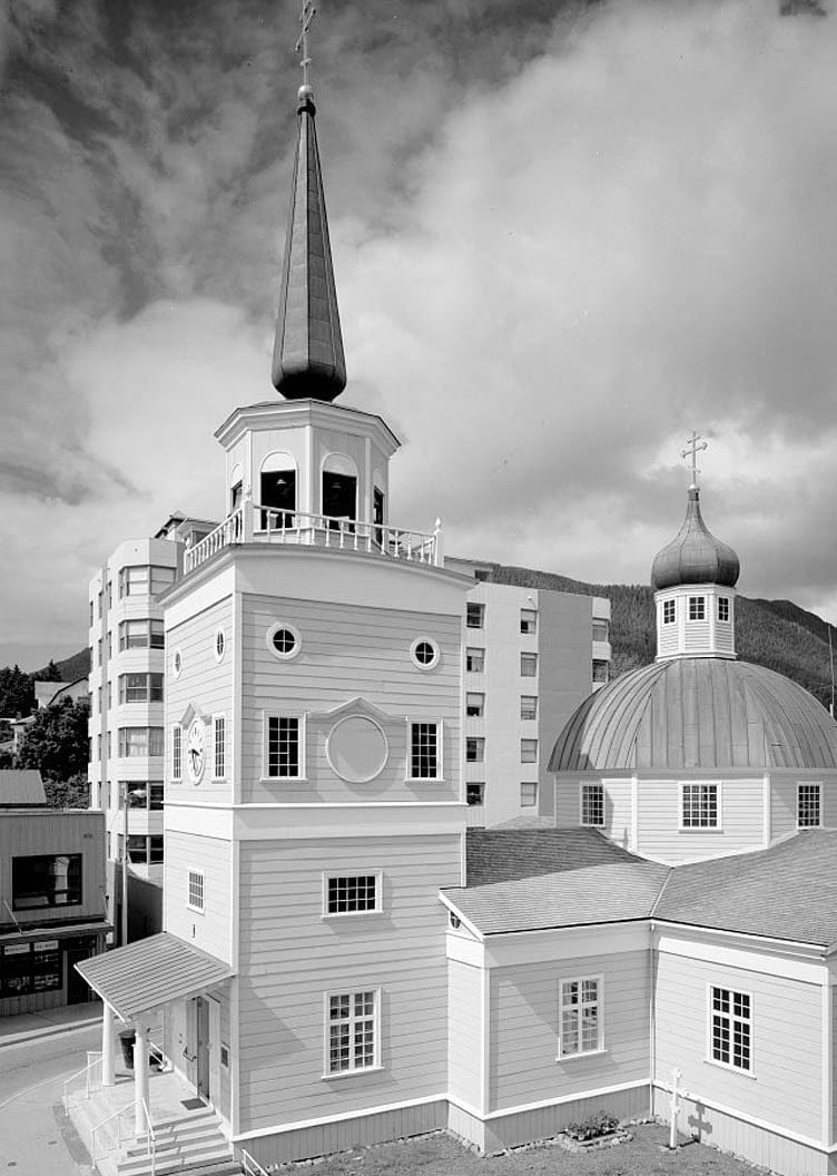Historic Photo : Saint Michael's Cathedral, Lincoln Street, Sitka, Sitka Borough, AK 14 Photograph