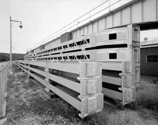 Historic Photo : Upper Mississippi River 9-Foot Channel, Lock & Dam No. 10, Guttenberg, Clayton County, IA 34 Photograph