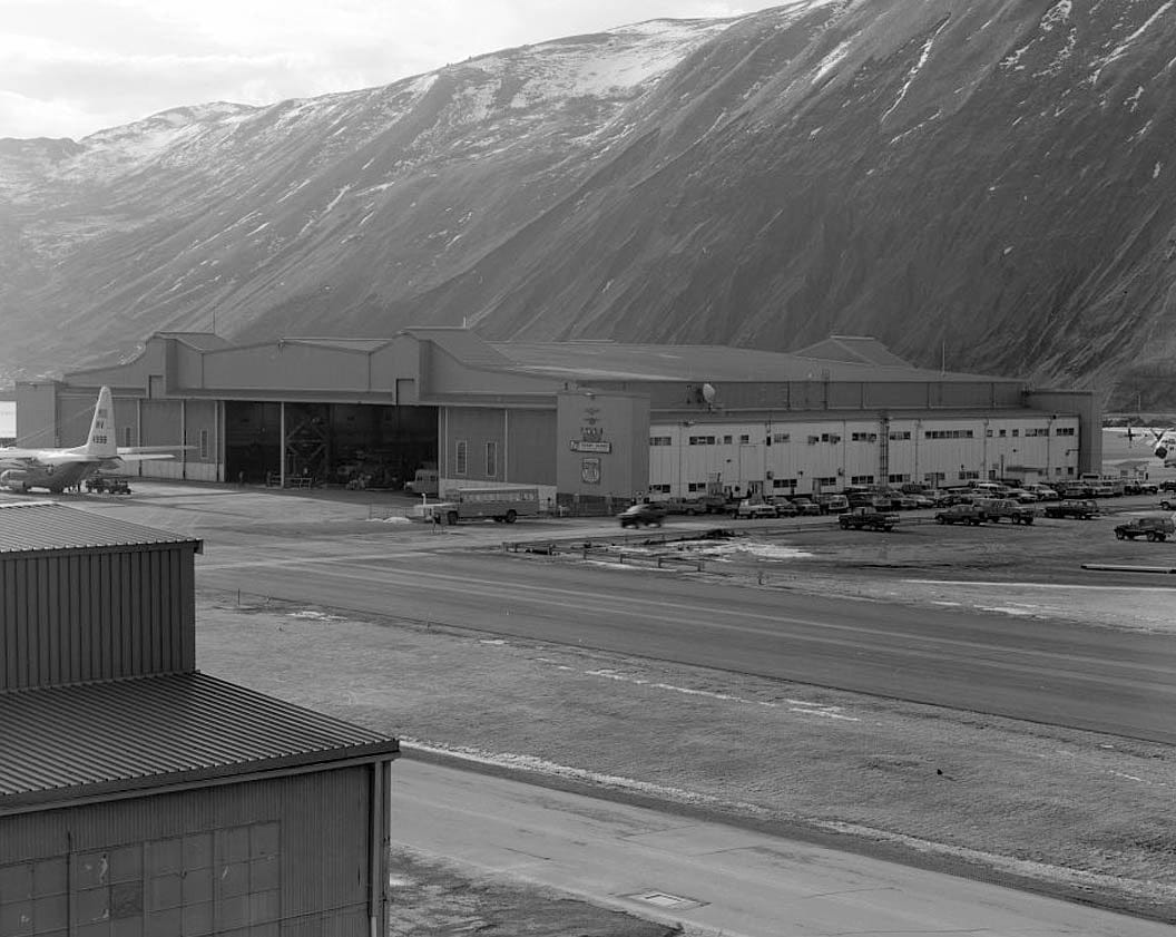 Historic Photo : Kodiak Naval Operating Base, Hangar, U.S. Coast Guard Station, Kodiak, Kodiak Island Borough, AK 6 Photograph