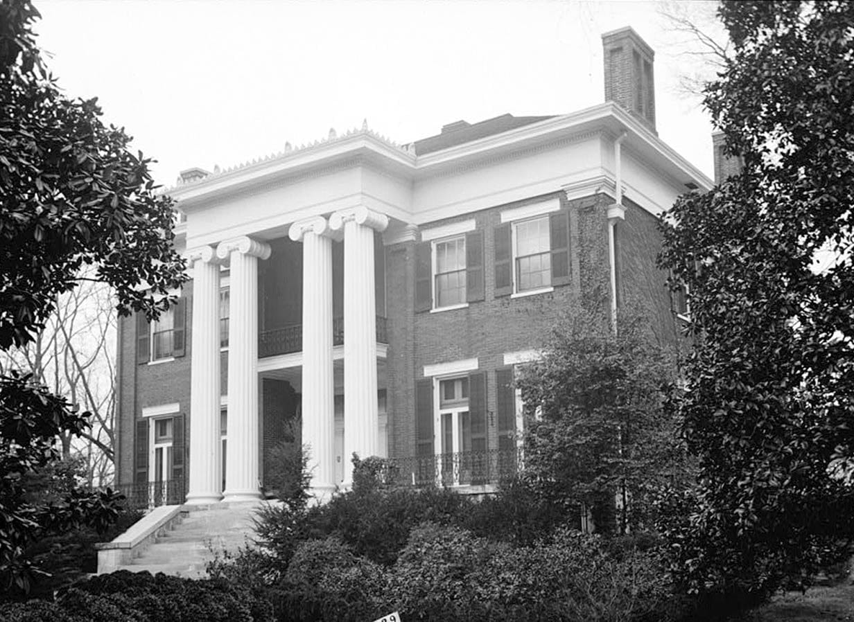 Historic Photo : Courtview, 505 North Court Street, University of North Alabama Campus, Florence, Lauderdale County, AL 6 Photograph