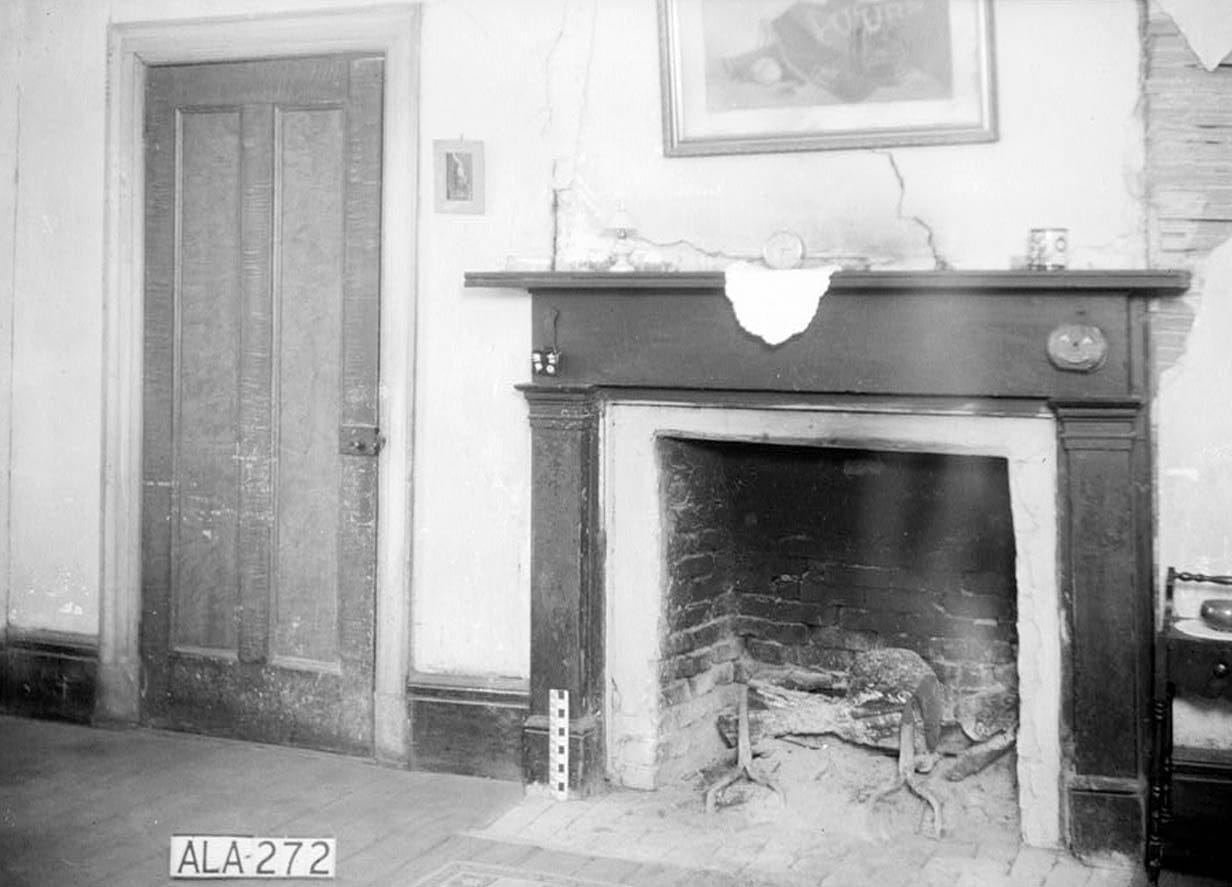 Historic Photo : Weston (House & Schoolhouse), U.S. Route 11 & County Road 19 vicinity, Boligee, Greene County, AL 3 Photograph