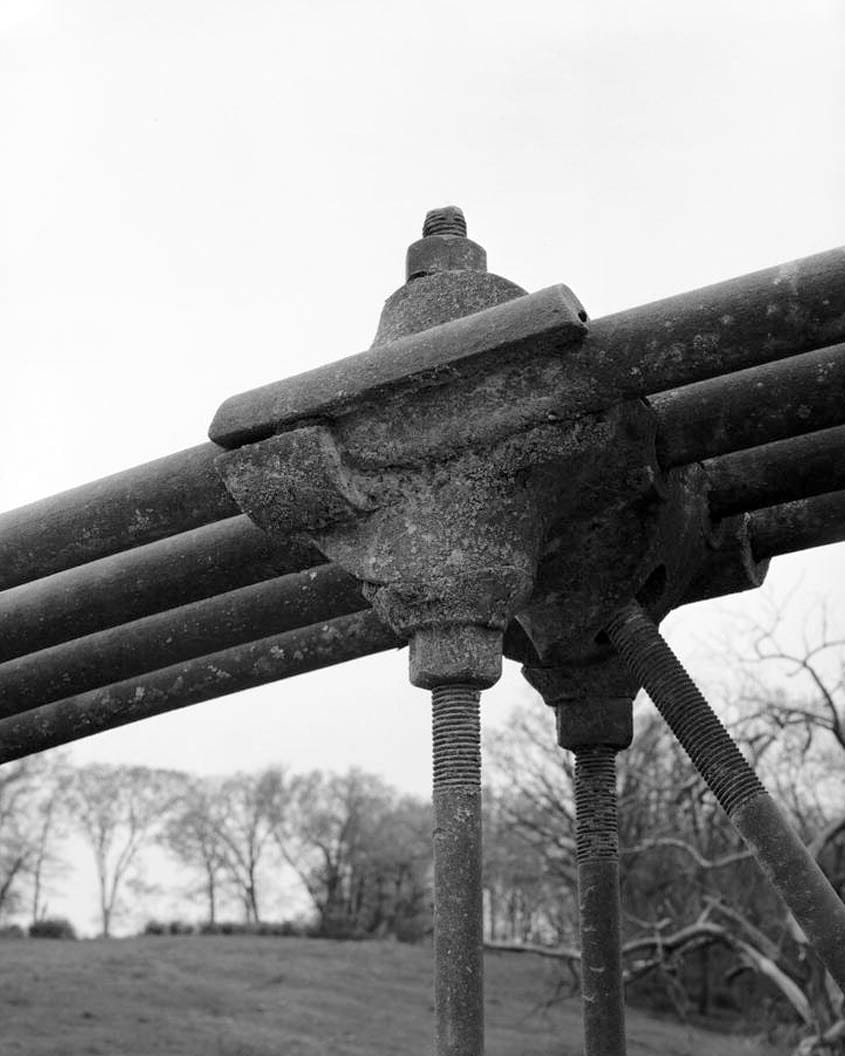 Historic Photo : Eureka Bridge, Spanning Yellow River (Moved to City Park, Castalia), Frankville, Winneshiek County, IA 17 Photograph