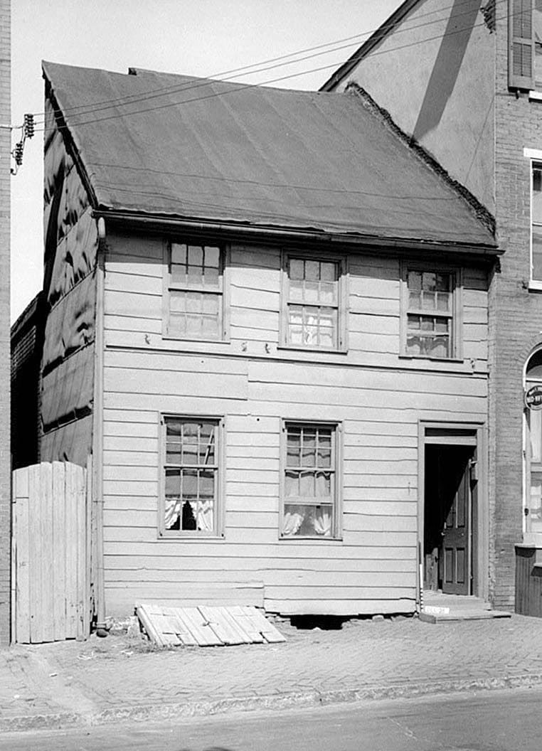 Historic Photo : Samuel Bush House, 211 North Walnut Street, Wilmington, New Castle County, DE 1 Photograph