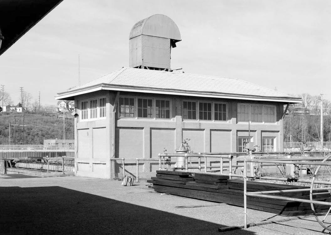 Historic Photo : Mississippi River 9-Foot Channel, Lock & Dam No. 19, Upper Mississippi River, Keokuk, Lee County, IA 11 Photograph