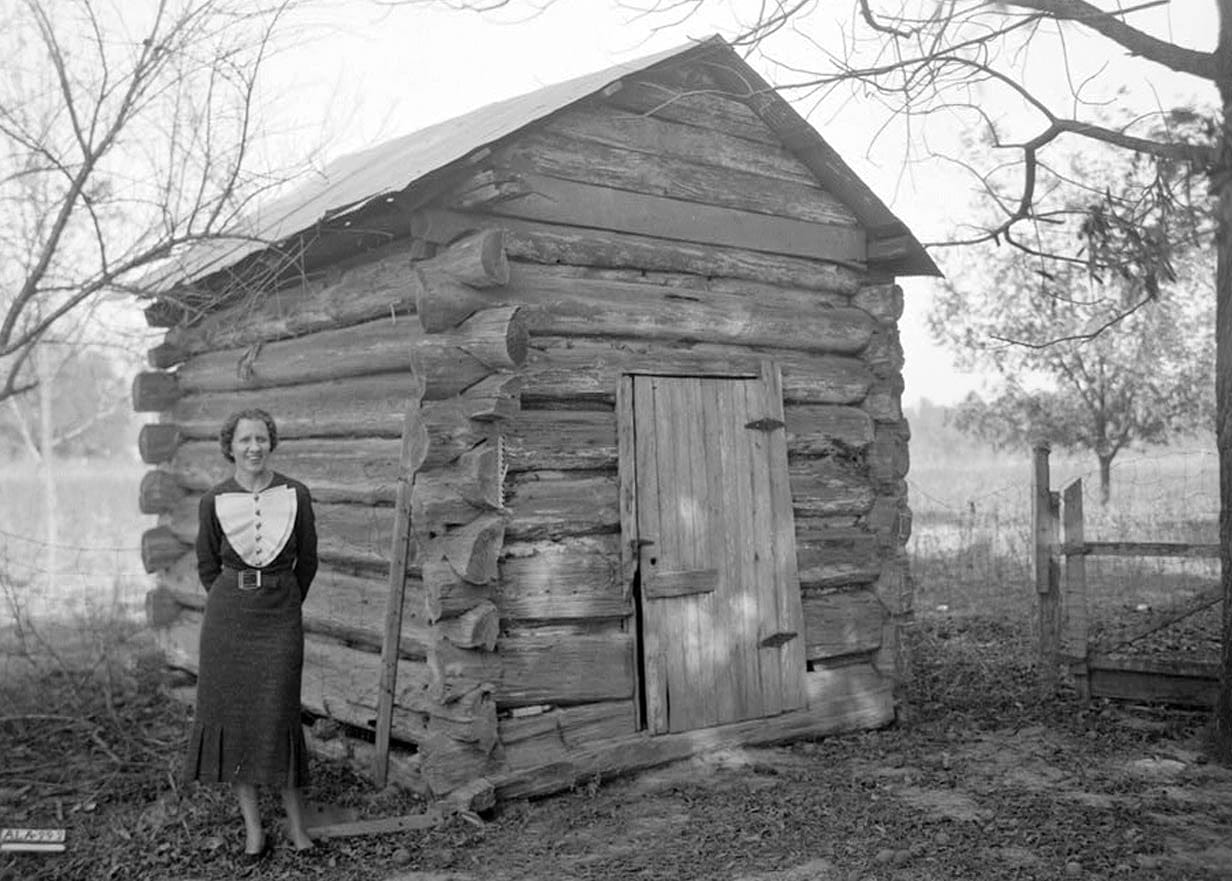 Historic Photo : Patton-Scales House, State Route 28, Brewersville, Sumter County, AL 1 Photograph